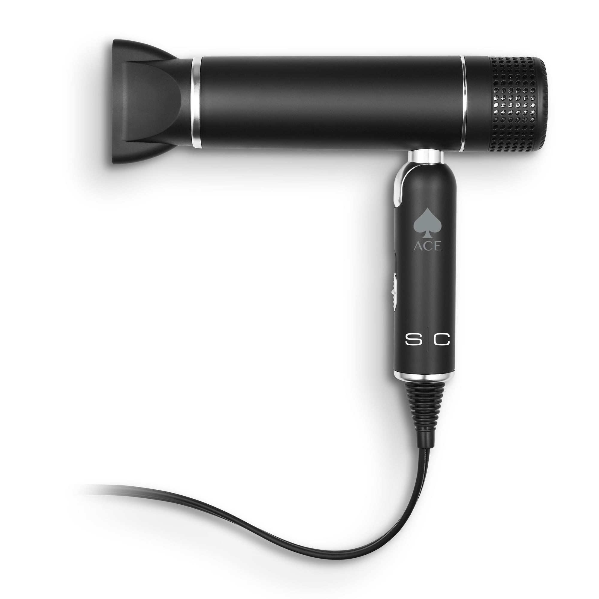 GuestSupply US | StyleCraft ACE Foldable Hair Dryer, 1600W, Black